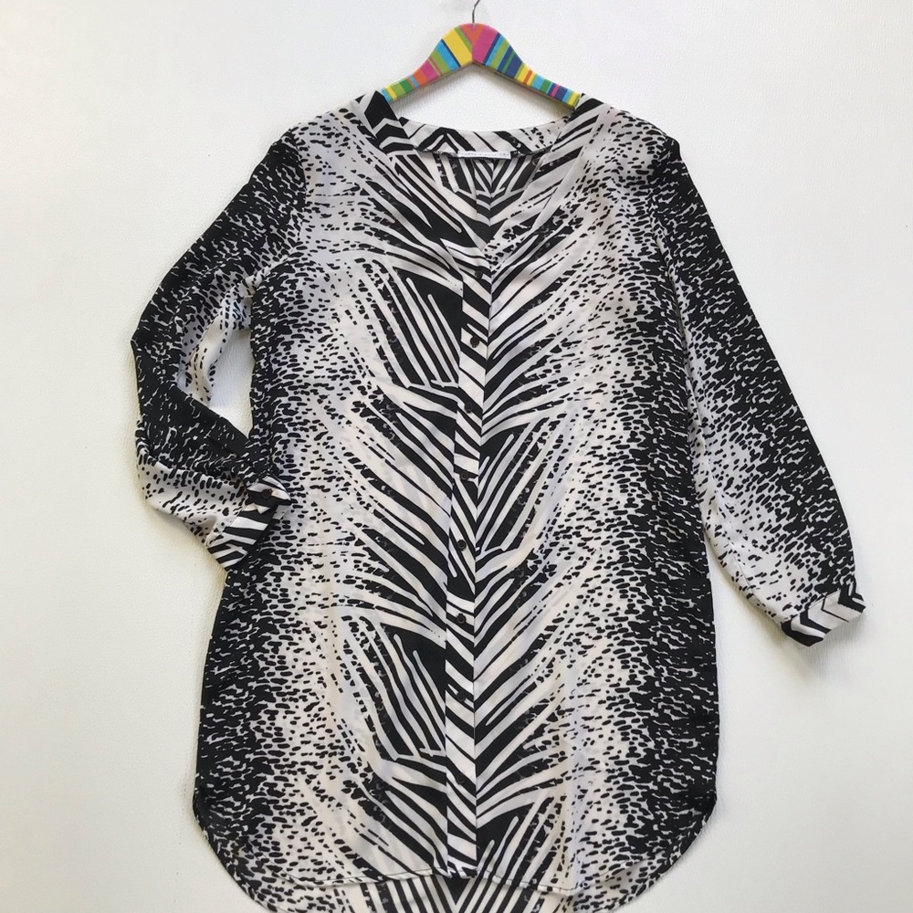 Three Eighty Two Button Front Tunic/Dress